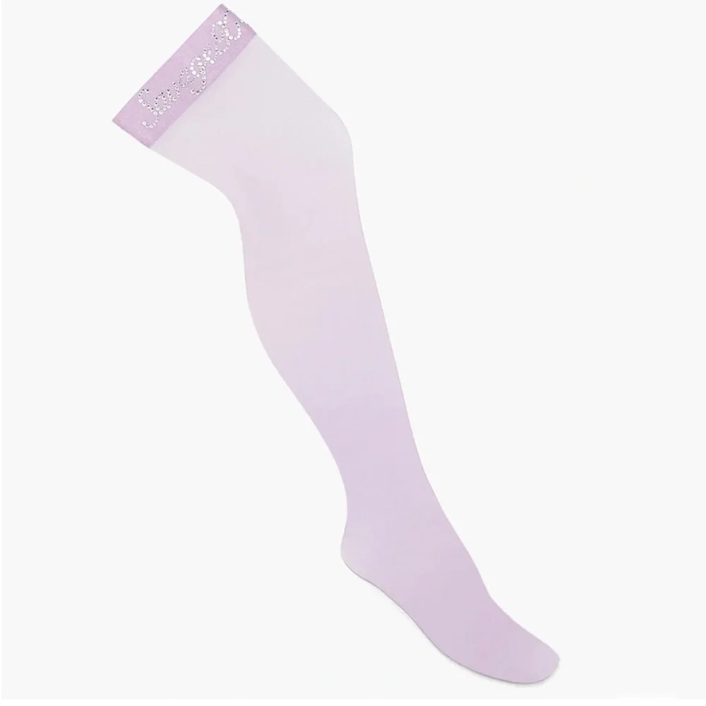 Savage X Fenty Purple Lite Stay Up Thigh Highs